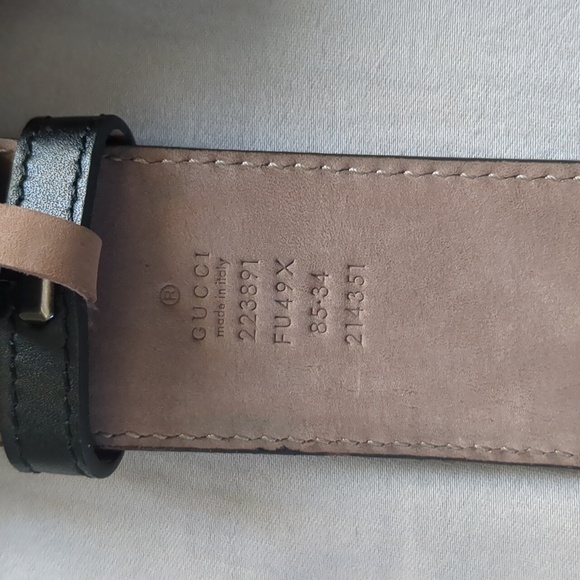 Gucci Interlocking G Belt Men's Black - Picture 3 of 7